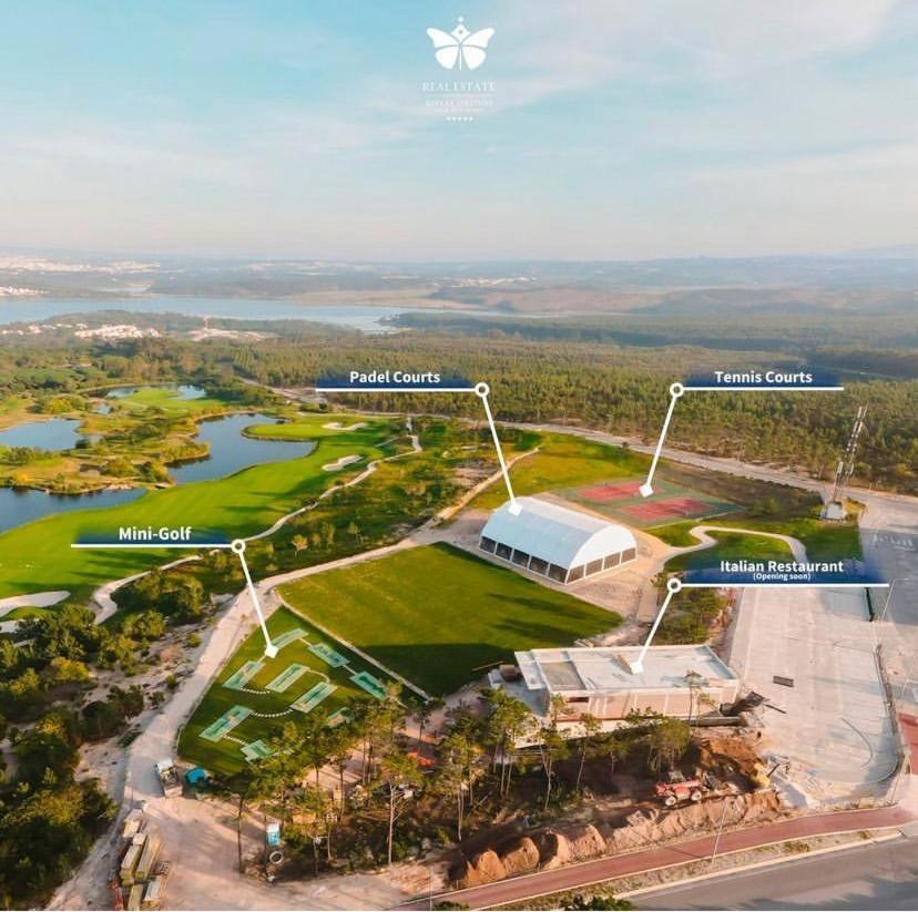 Royal Obidos Scenic Resort Praia del Rei المظهر الخارجي الصورة Aerial view of the facilities